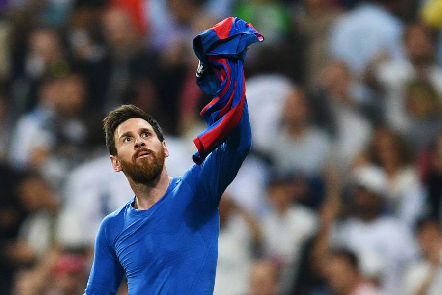 Lionel Messi tidak hadiri tes PCR Barcelona. (Foto: Twitter/@WeAreMessi)