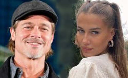 Brad Pitt, 57 tahun,  dan  Nicole Poturalski, 27. (Foto:HollywoodNews)