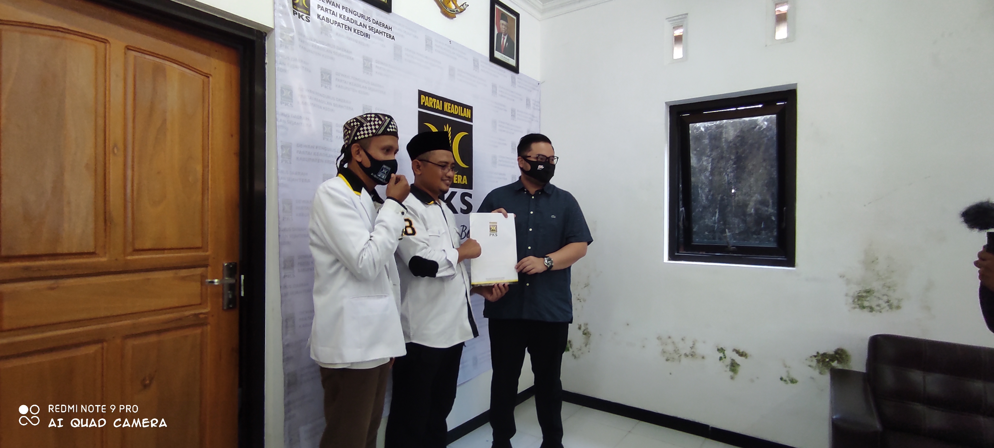 Hanindito Himawan Pramana dapat dukungan PKS (Fendi/ngopibareng.id)