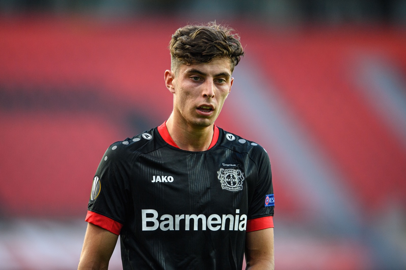 Kai Havertz absen dari tahap akhir tes kesehatan yang digelar Bayer Leverkusen. (Foto: Twitter/@bayer04fussball)