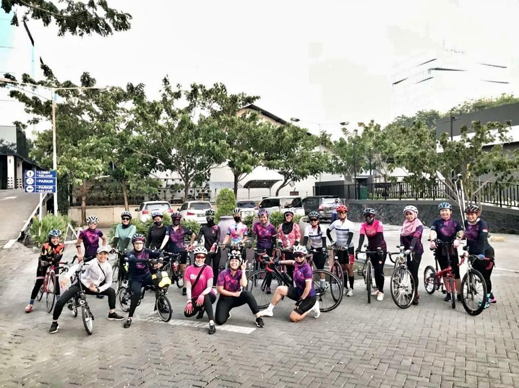 WCC Surabaya sesaat sebelum start.
