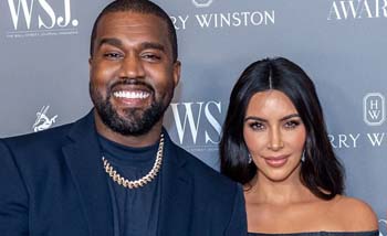 Kanye West danistrinya, Kim Kardashian. (Foto:IT)