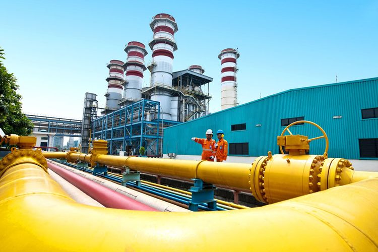 Petugas sedang mengawasi infrastruktur jaringan gas milik PT. PGN. (Foto: PGN)