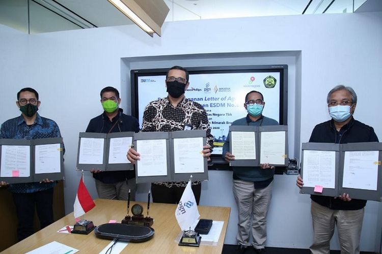 PGN tanda tangani LoA tahap ke-4 dengan mitra produsen hulu secara virtual, Kamis 30 Juli 2020.(Foto: Dokumentasi PGN)