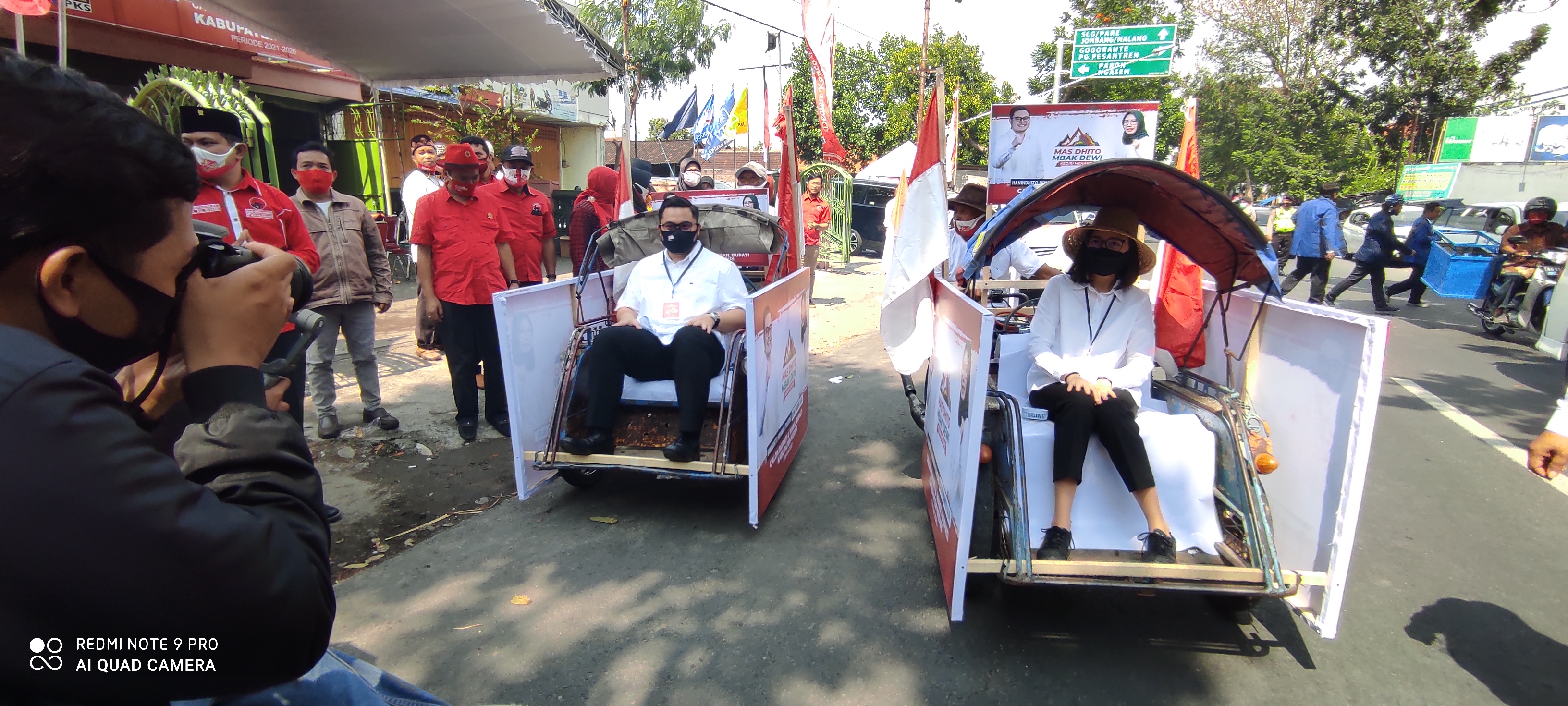 Hanindito Himawan Permana, putra Sekretaris Kabinet Indonesia, Pramono Anung. (Foto: Fendhy Plesmana/Ngopibareng.id)