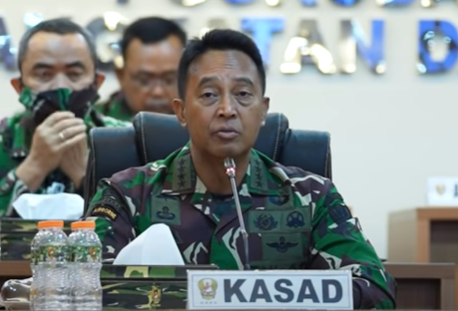 Kepala Staf TNI Angkatan Darat (KSAD) Jenderal Andika Perkasa. (Foto: YouTube)