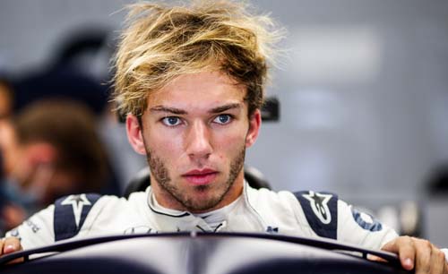 Pierre Gasly juara pertama kali Formula-1 di Sirkuit Moza, Minggu kemarin. (Foto:F-1)