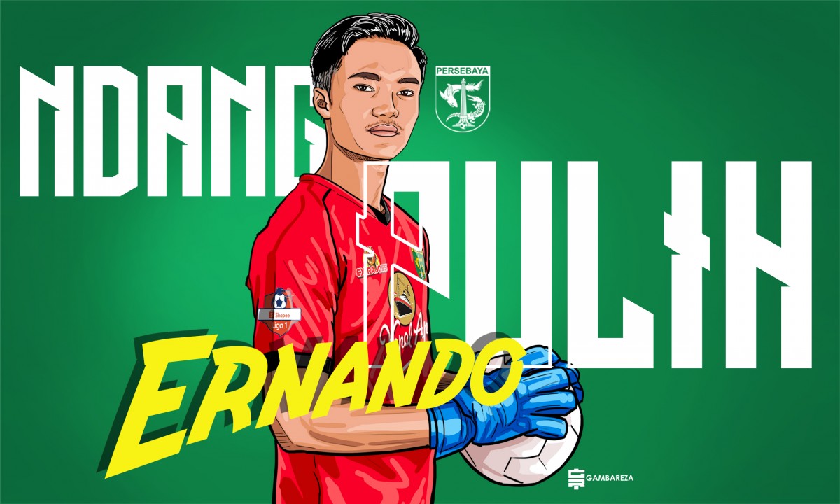 Poster 'NDang Pulih Ernando'. (Foto: Persebaya.id)