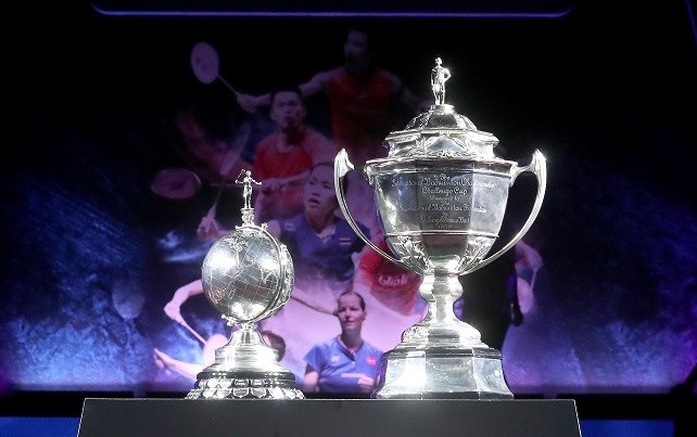 Piala Thomas dan Uber. (Foto: Twitter/@bwfmedia)