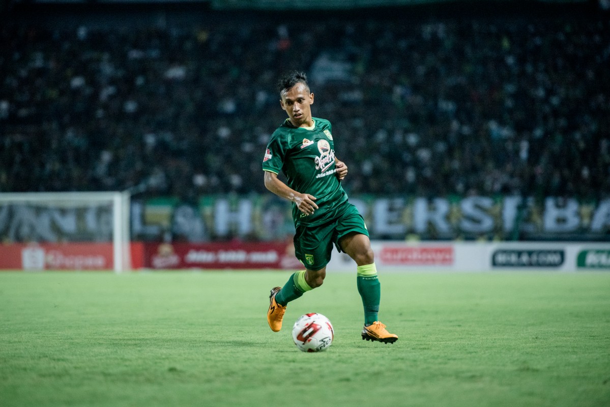 Irfan Jaya ketika membela panji Persebaya. (Foto: Persebaya.id)