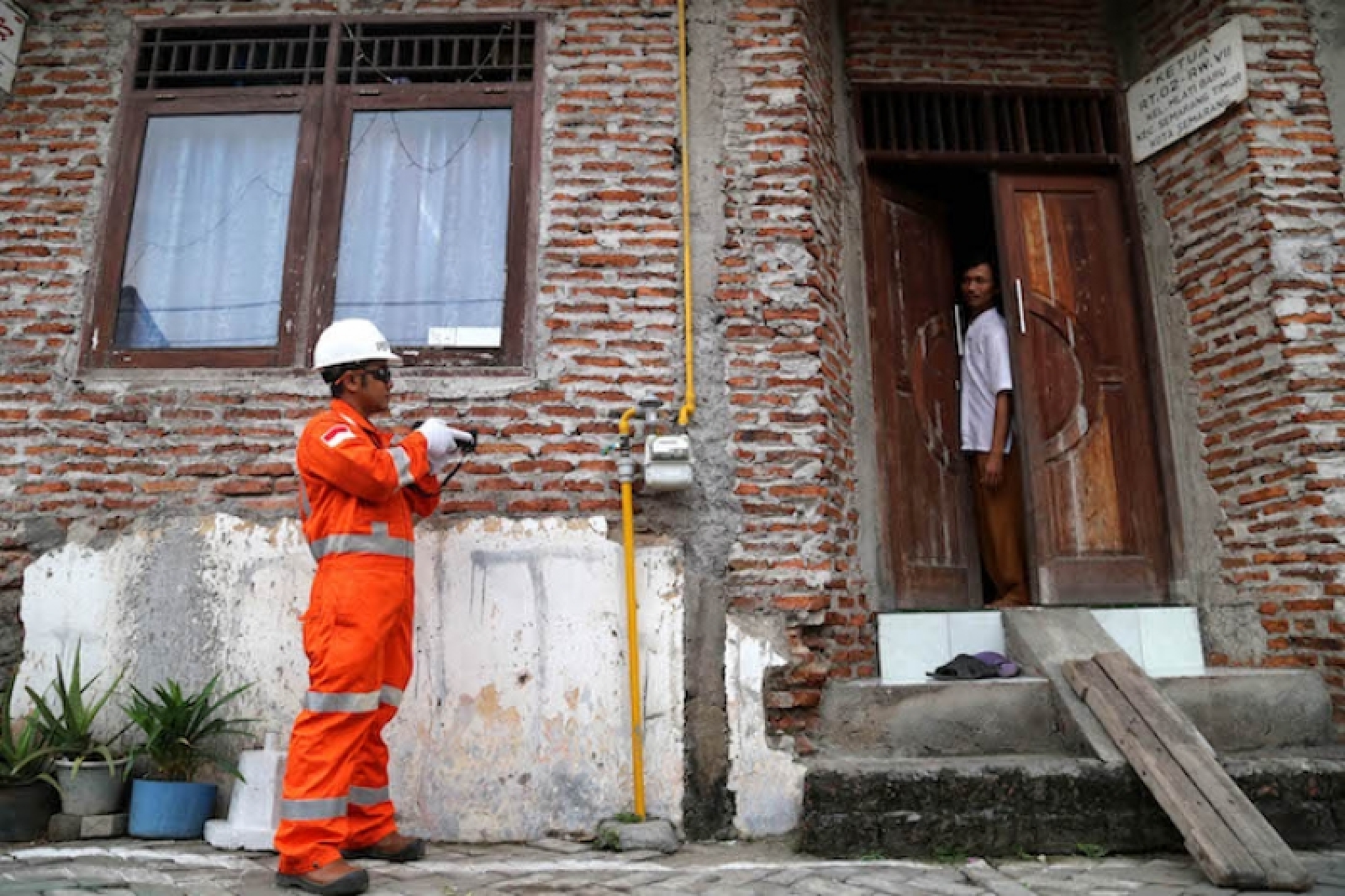 Ilustrasi rumah warga yang sudah teraliri Jargas PGN. (Foto: Istimewa)