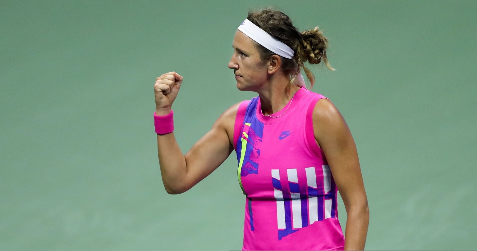 Victoria Azarenka melaju ke final di US Open 2020. (Foto: Twitter/Getty)