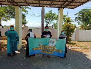 Warga Pasuruan yang sembuh dibolehkan pulang ke rumah untuk jalani isolasi mandiri. (Foto: Dok Humas)