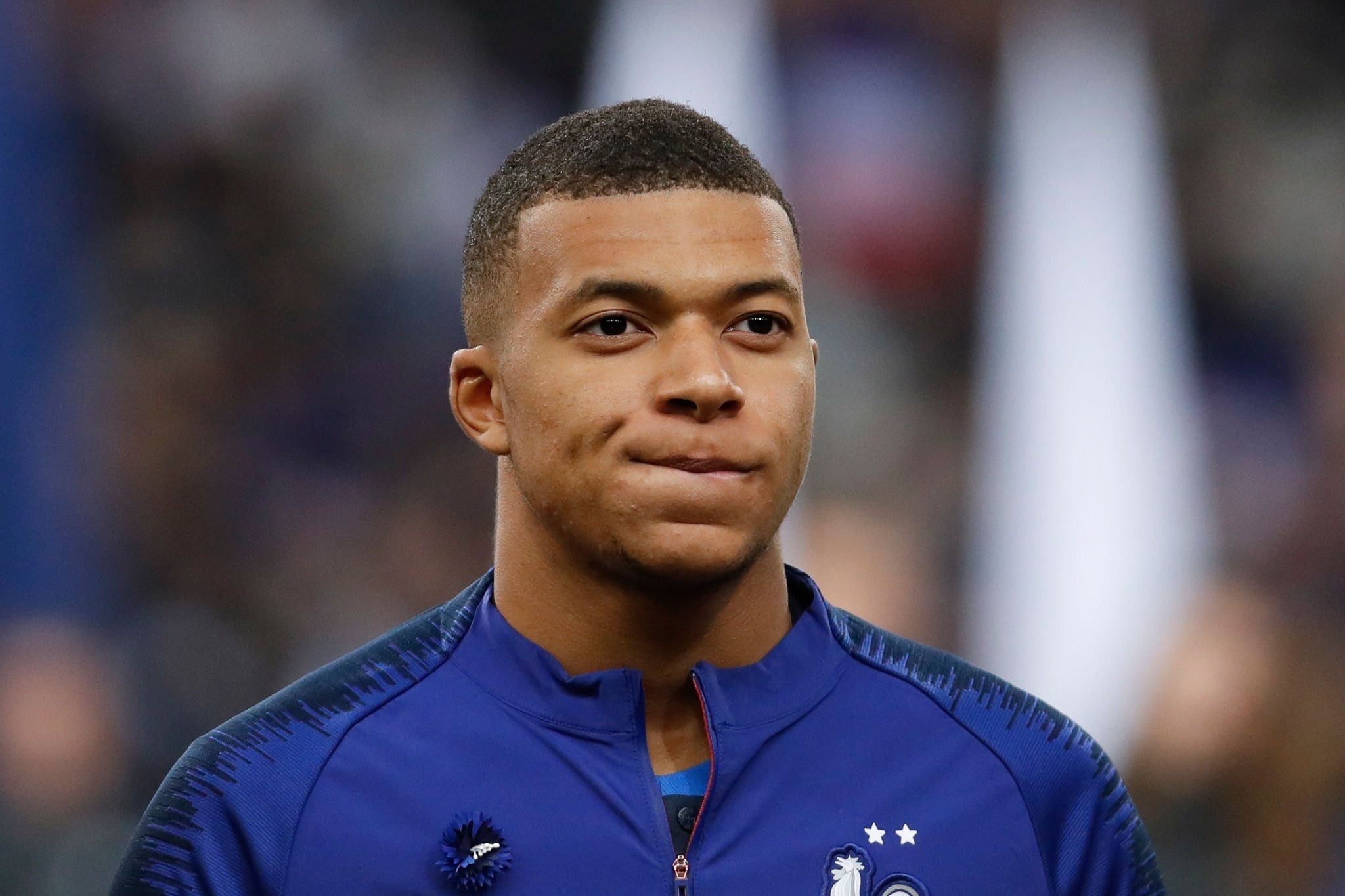 Kylian Mbappe menyatakan keinginannya pergi dari PSG pada musim panas mendatang. (Foto: 