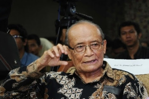 Sesepuh Muhammadiyah Prof Syafii Maarif. (Foto: dok/Ngopibareng.id) 