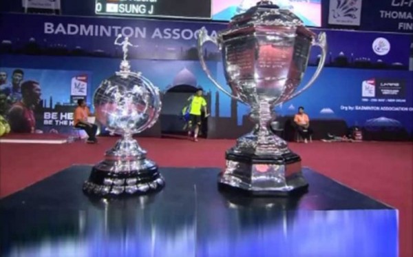 Piala Thomas dan Uber. 