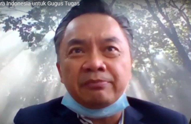 Dino Patti Djalal Mantan juru bicara Presiden ke 6 RI, Susilo Bambang Yudoyono untuk urusan luar negeri dan Duta Besar RI untuk AS, terkonfirmasi positif Covid-19. (Foto: Antara)