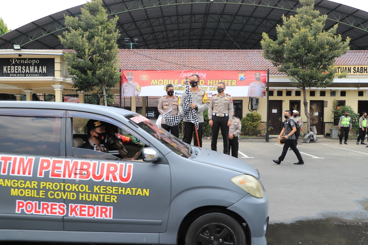 Mobil tim pemburu (Foto: Istimewa) 