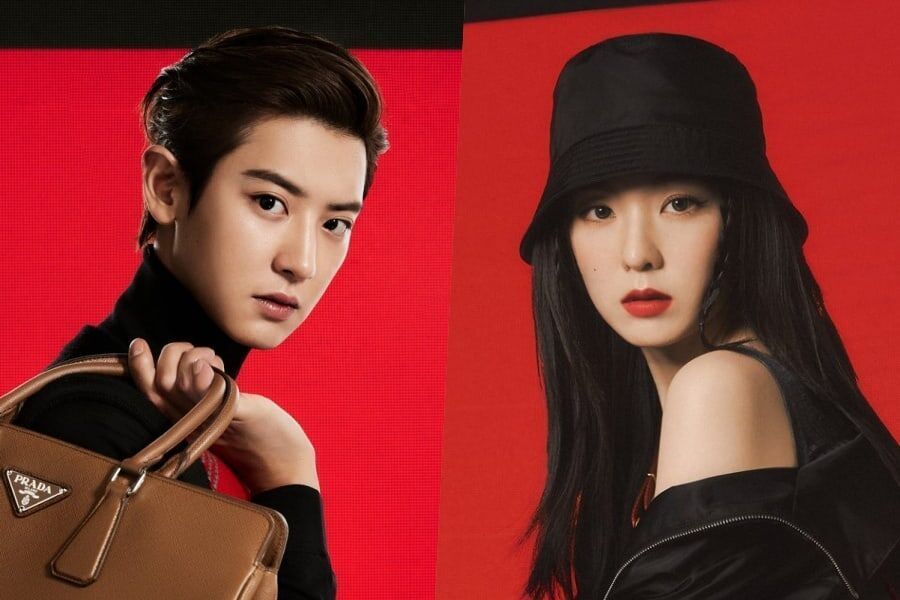 Chanyeol EXO dan Irene Red Velvet. (Foto: Vogue Korea)