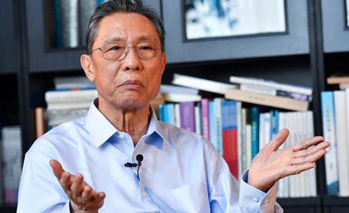 Prof Zhong Nanshan, pakar dari China menyatakan 70 persen penduduk dunia akan terdampak corona. (Foto:Reuters)