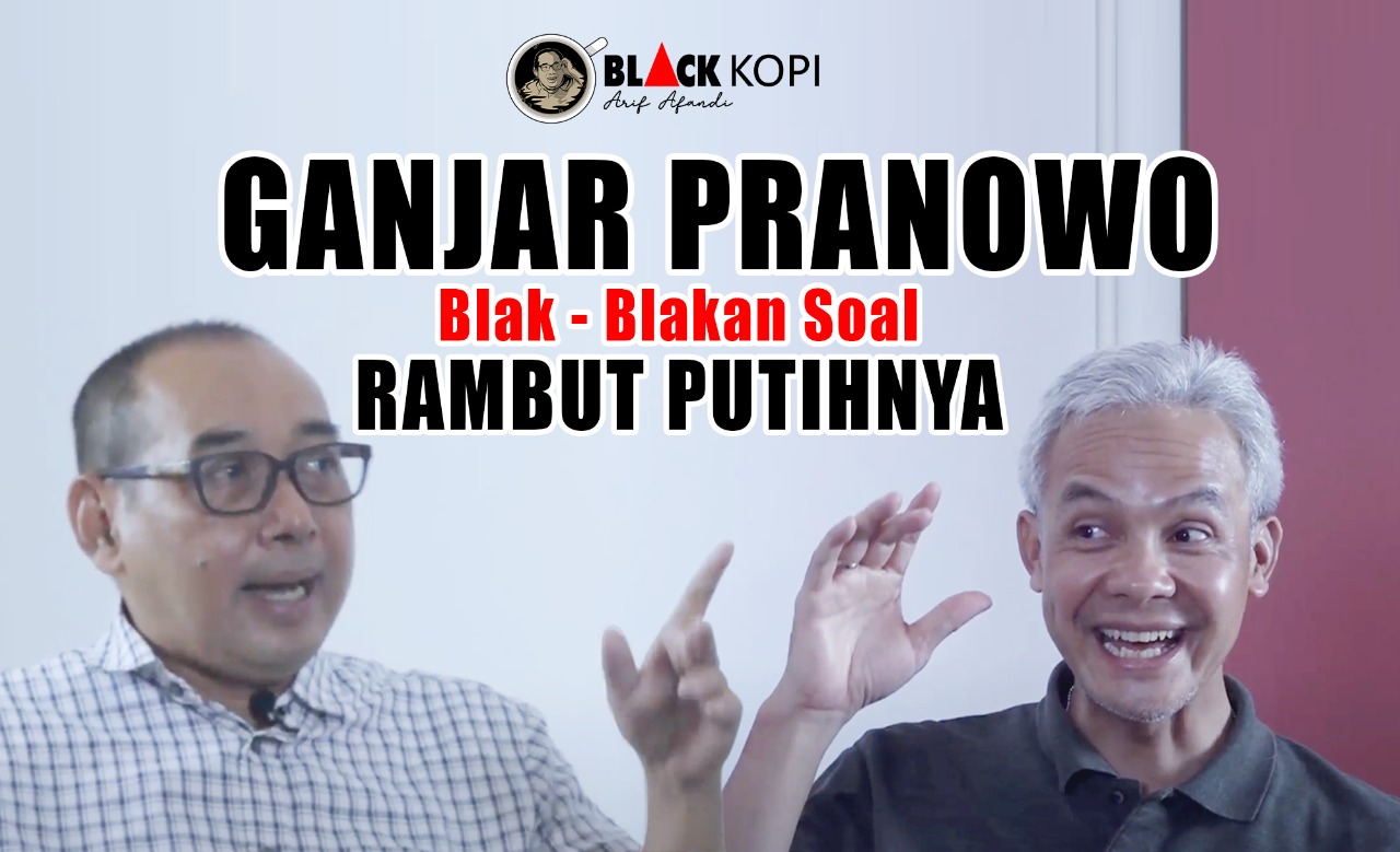 Ganjar Pranowo blak-blakan di podcast Black Kopi Arif Afandi