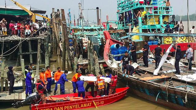 Ilustrasi, kapal penyelamatan di perairan Malaysia. (Foto: dok/Ngopibareng.id)