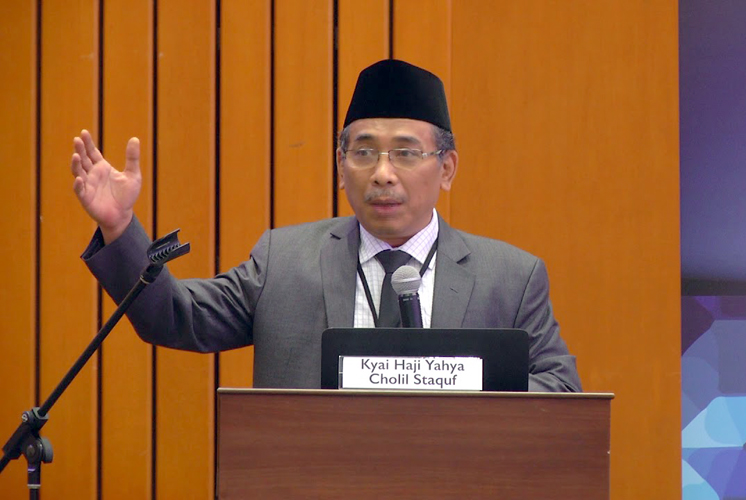 Katib ‘Aam Pengurus Besar Nahdlatul Ulama, KH Yahya Cholil Staquf, dijadwalkan tampil di Majelis Umum Perserikatan Bangsa-Bangsa (United Nations General Assembly), Rabu 23 September 2020. (Foto: Dok. Pribadi)