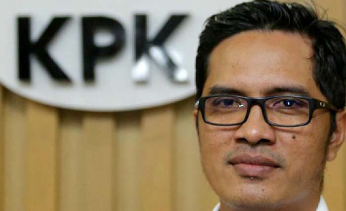 Febri Diansyah mengundurkan diri dari KPK, pemberhentiannya sedang diproses. (Foto:Antara)
