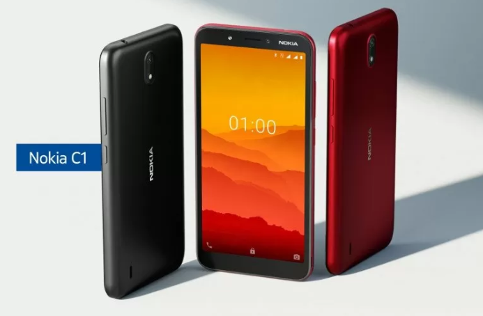 Nokia C1, berjalan di jaringan 3G. (Antara)