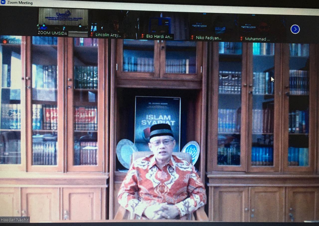 Ketua Umum PP Muhammadiyah Haedar Nashir. (Foto: Istimewa) 