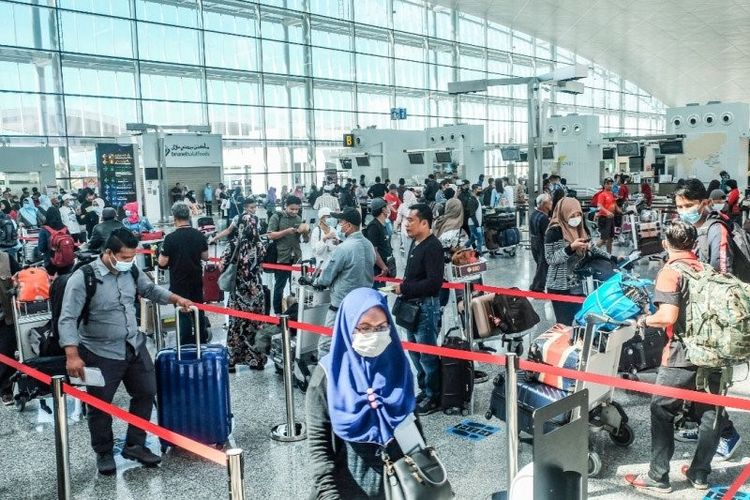 Sebanyak 60 Pekerja Migran Indonesia (PMI) ilegal dari Damaskus, Suriah dipulangkan. (Foto: kemlu)