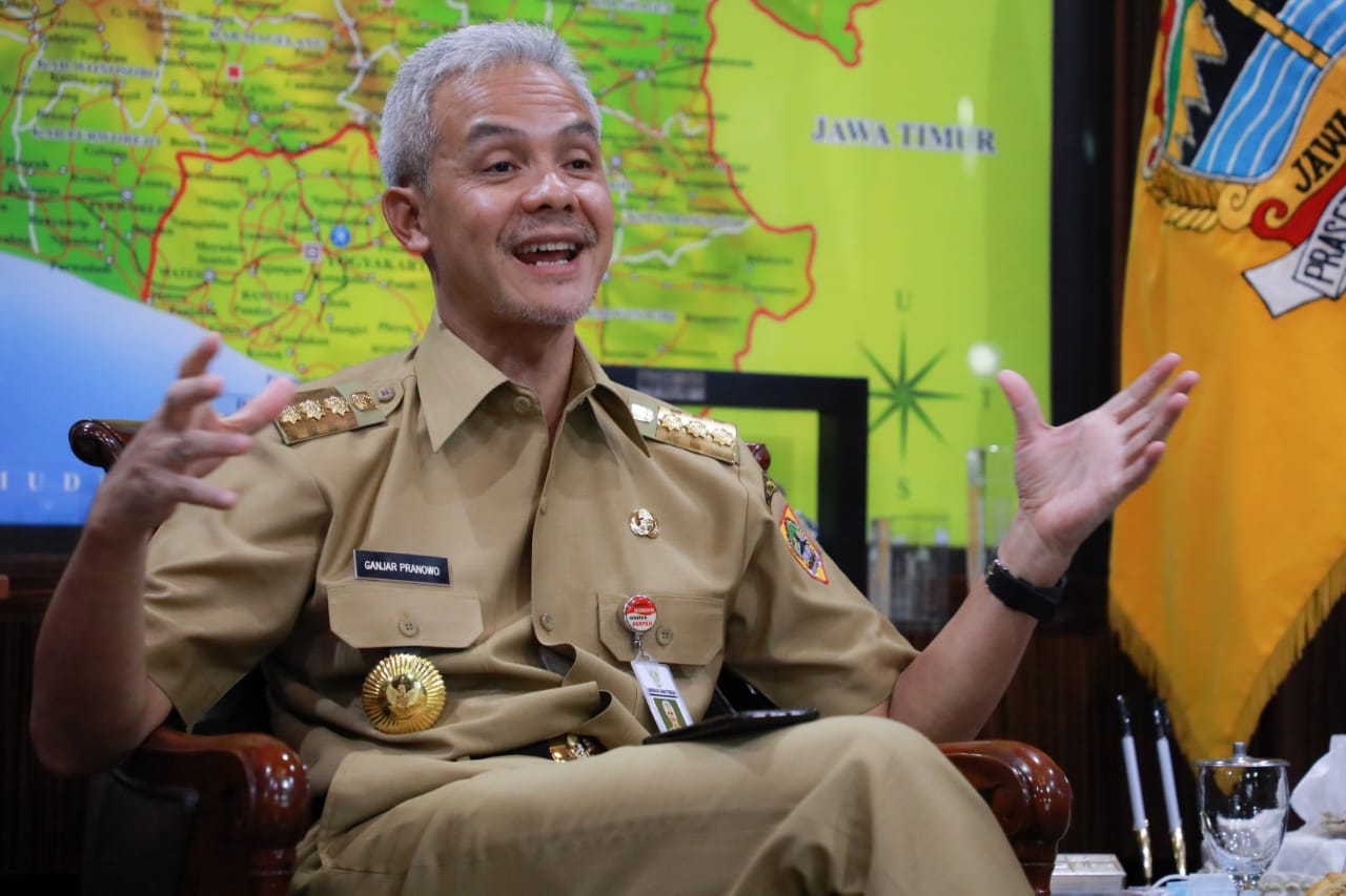 Gubernur Ganjar Pranowo. (Foto: Ist/Ngopibareng.id)