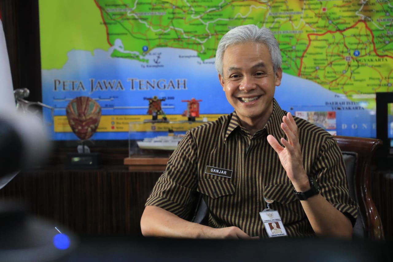 Gubernur Ganjar Pranowo. (Foto: Ist/Ngopibareng.id)