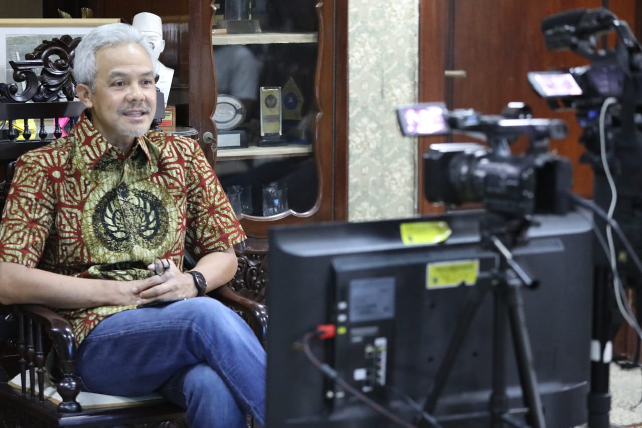 Gubernur Ganjar Pranowo. (Foto: Ist/Ngopibareng.id)