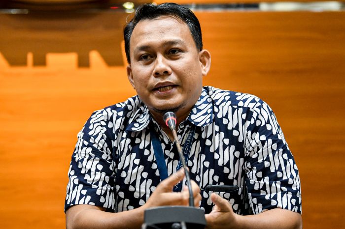 Plt Juru Bicara KPK Ali Fikri dalam keterangannya, Senin, 5 Oktober 2020. (Foto: Ant)