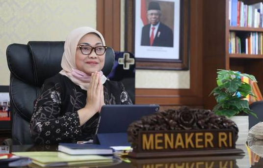 Menteri Ketenagakerjaan, Ida Fauziyah mengirim surat terbuka untuk buruh yang demo UU Cipta Kerja dan yang masih menganggur lewat akun Instagram @kemnaker. (Foto: Dok. Kemnaker)