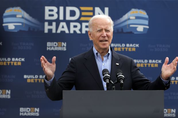 Joe Biden, capres AS. (Foto: Wall Street Journal)