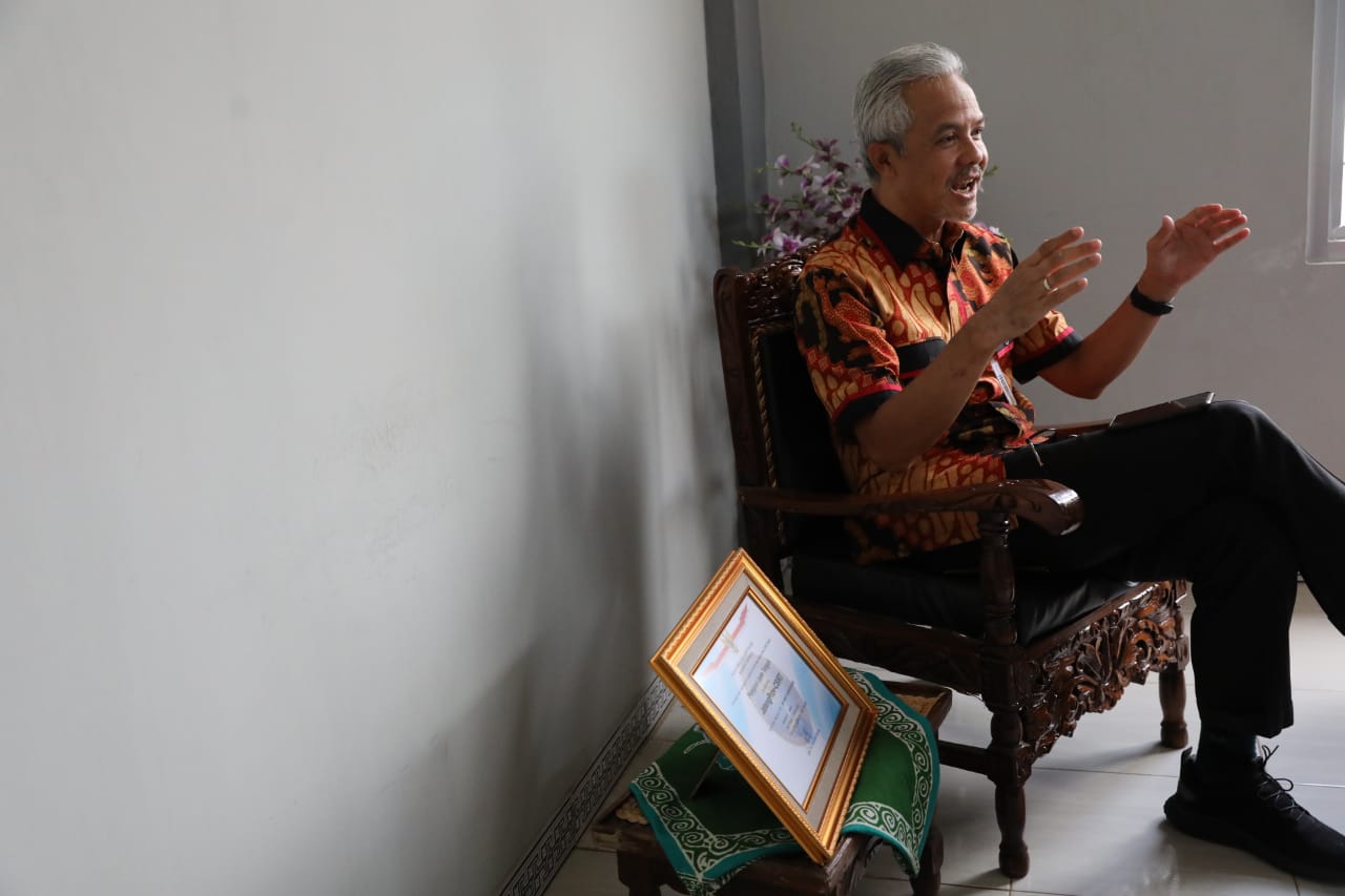 Gubernur Ganjar Pranowo. (Foto: Ist/Ngopibareng.id)