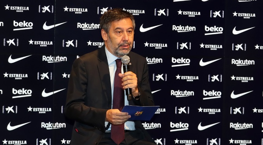 Josep Maria Bartomeu akrab dengan kegagalan mendatangkan pemain incaran. (Foto: Twitter/@FCBarcelona)