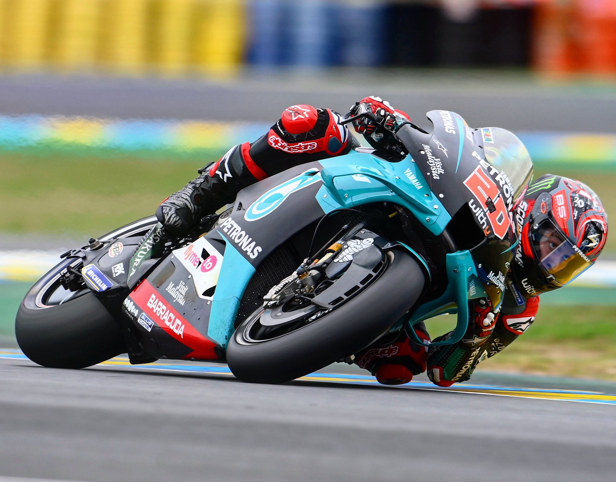 Fabio Quartararo tercepat di latihan bebas ketiga MotoGP Prancis 2020. (Foto: Twitter/@FabioQ20) 