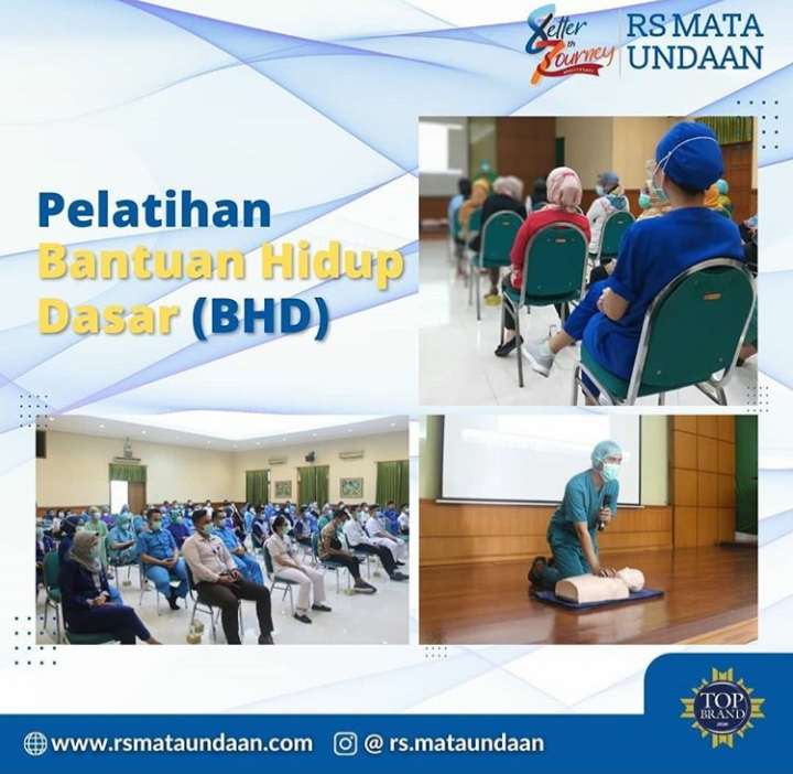 Pelatihan BHD dan BLH untuk semua karyawan RSMU sebagai upaya peningkatan mutu. (Foto: dok RSMU)