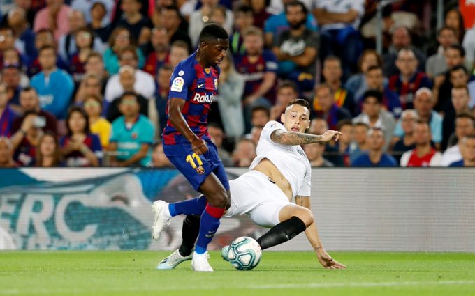 Ousmane Dembele. (Foto: Twitter/@FCBarcelona)