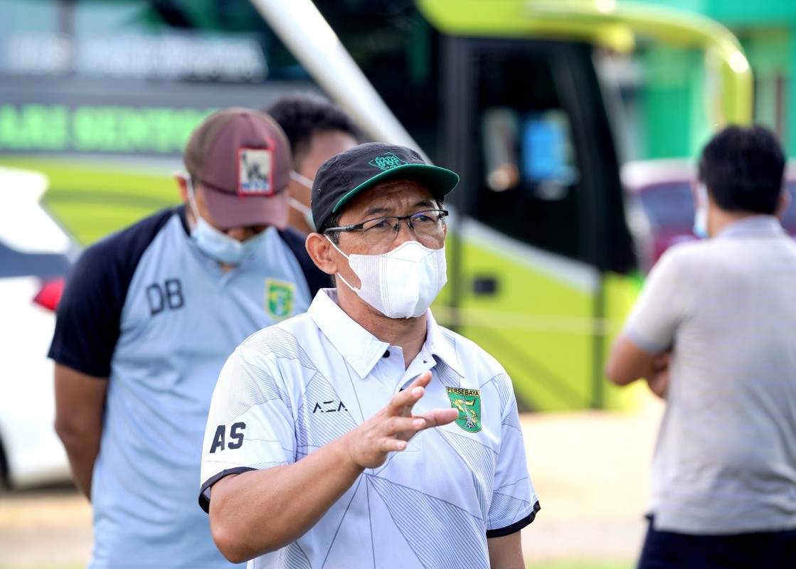 Pelatih Persebaya, Aji Santoso. (Foto: persebaya.id)