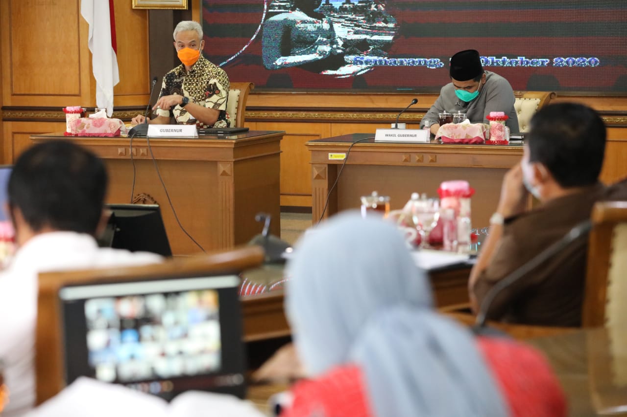 Gubernur Jawa Tengah Ganjar Pranowo. (Foto: Ist/Ngopibareng.id)