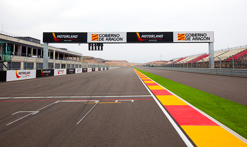 Ciudad del Motor de Aragon (Sirkuit Aragon), Alcaniz, Spanyol. (Foto: Twitter @motoGP)