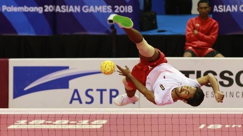 Atlet Jatim, Saiful Rijal ketika tampil di final Asian Games 2020. Ia masih menjadi andalan Jatim di PON XX 2021 Papua. (Foto: Istimewa)