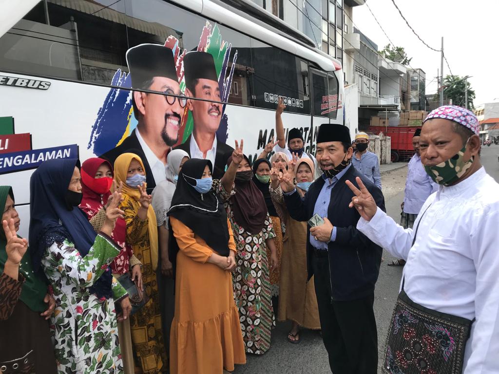 Relawan Gempur akan berangkat ziarah wali lima. (Foto: Istimewa)