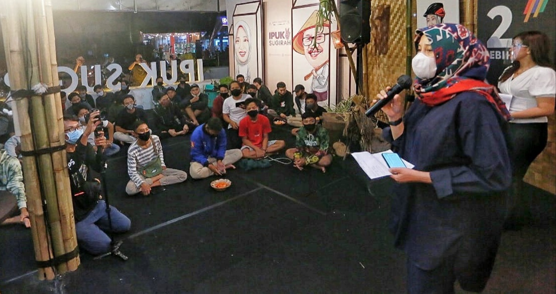 Ipuk Fiestiandani Azwar Anas saat hadir dalam peluncuran BETA (foto:istimewa)