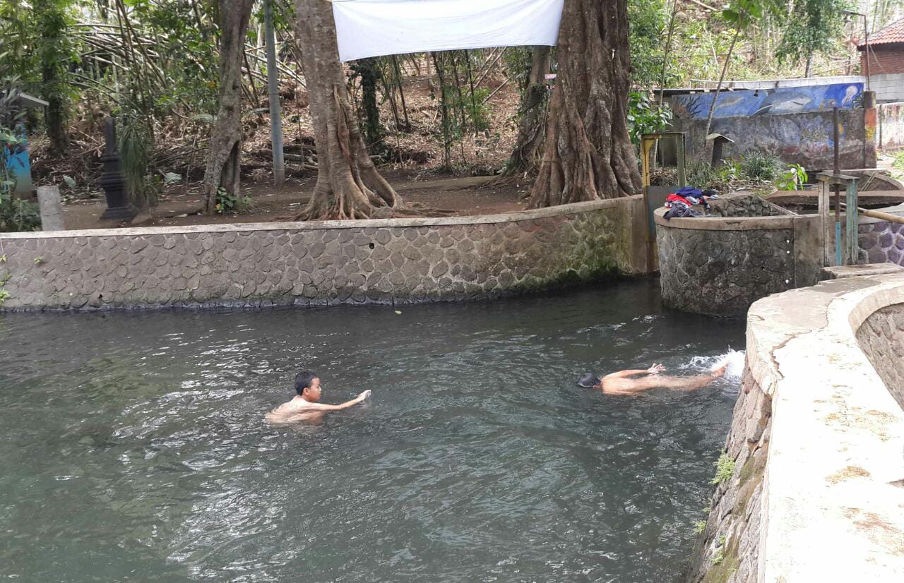 Sumber Umbulan di Desa Ngenep, Kecamatan Karangploso, Kabupaten Malang (Foto: Lalu Theo/Ngopibareng.id)