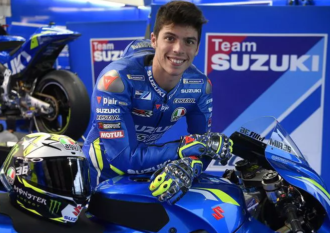 Pembalap Suzuki asal Spanyol, Joan Mir, memimpin klasemen sementara MotoGP 2020. (Foto: Dok. Suzuki)